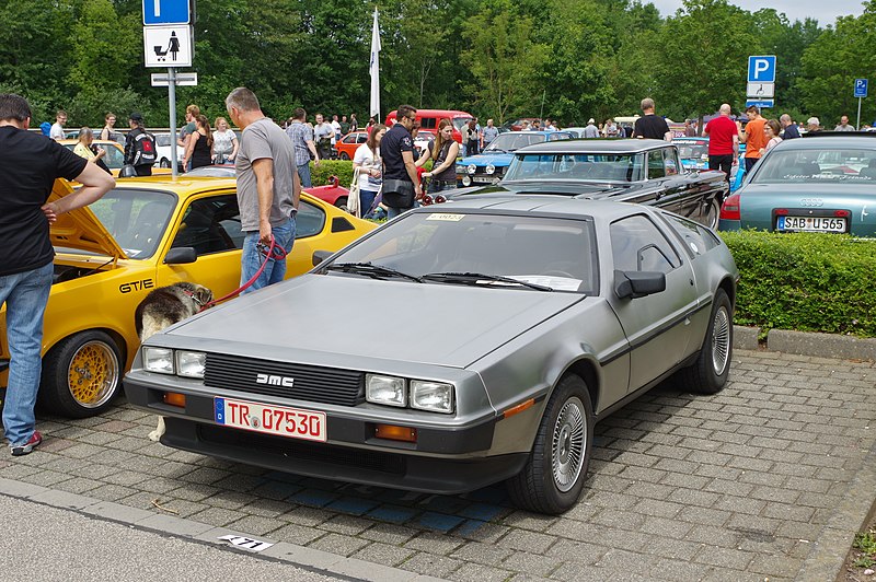 I know this is not a real time machine, just a boring old DeLorean. But it was under the Creative Commons license, so that just makes things easier.